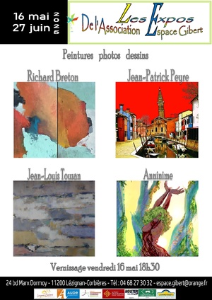 Exposition du 16 mai au 27 juin 2025 Exposition du 16 mai au 27 juin 2025