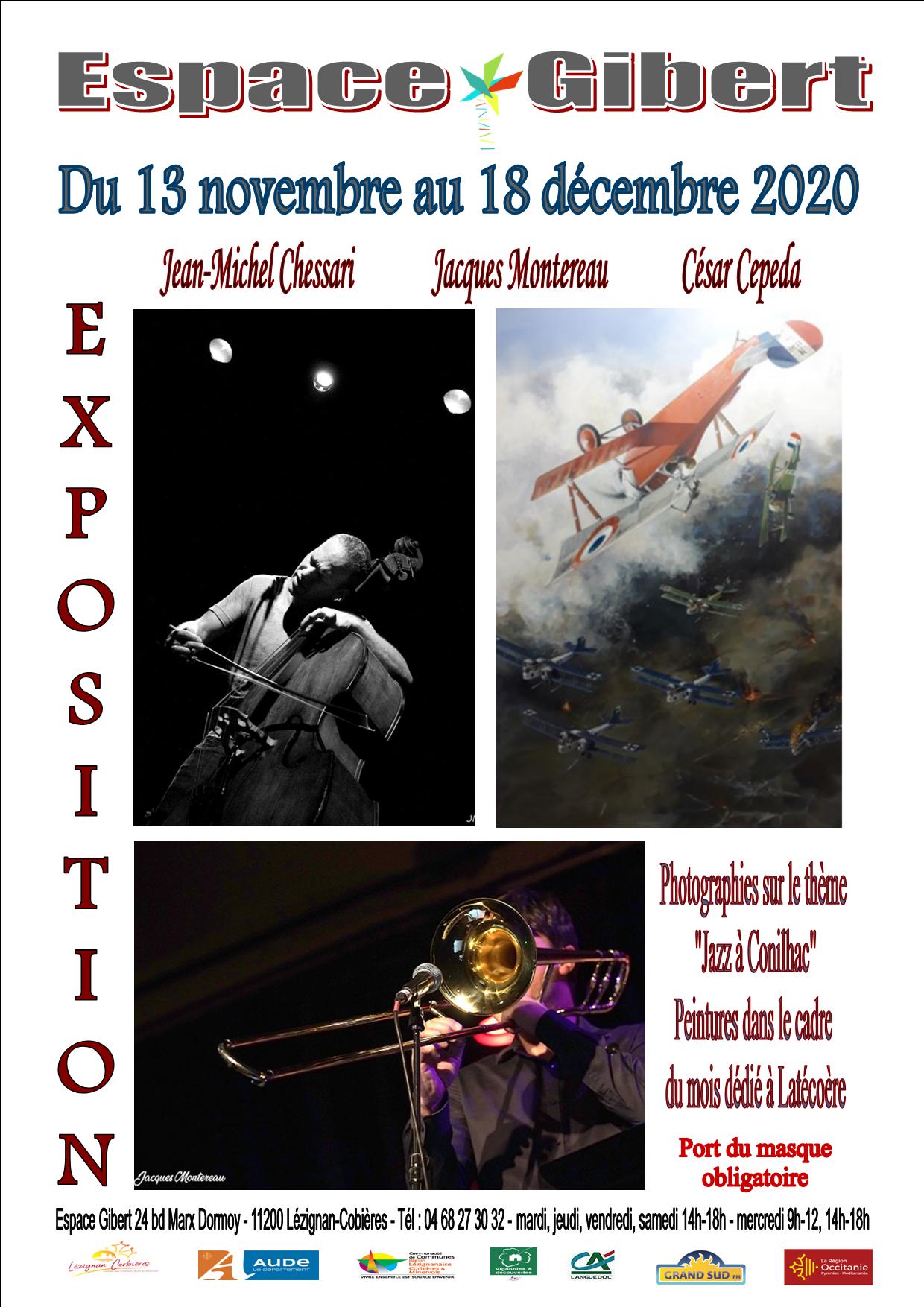 Exposition ANNULEE ! Exposition de photographies et de peintures de 13 novembre au 18 décembre 2020