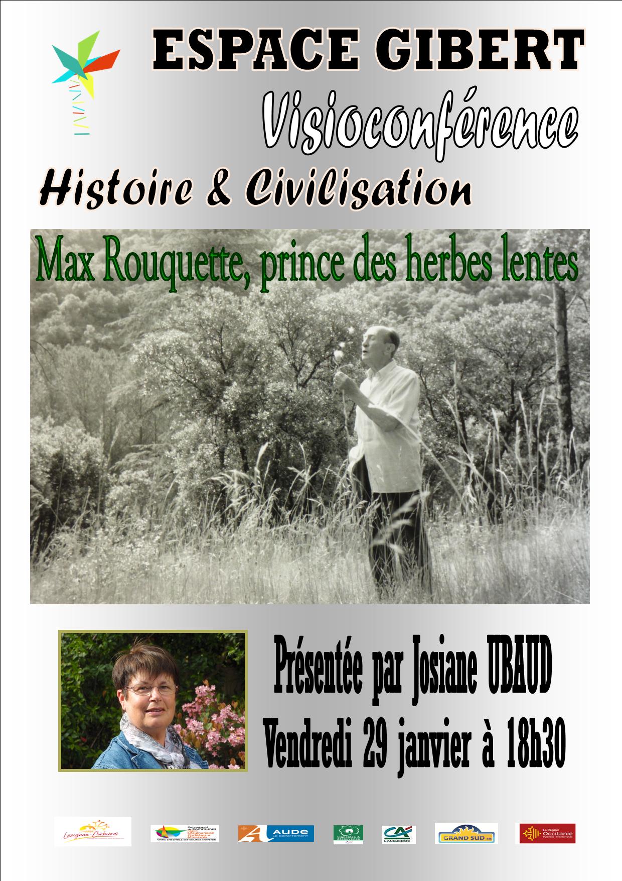 Conférence histoire civilisation vendredi 29 janvier 2021 