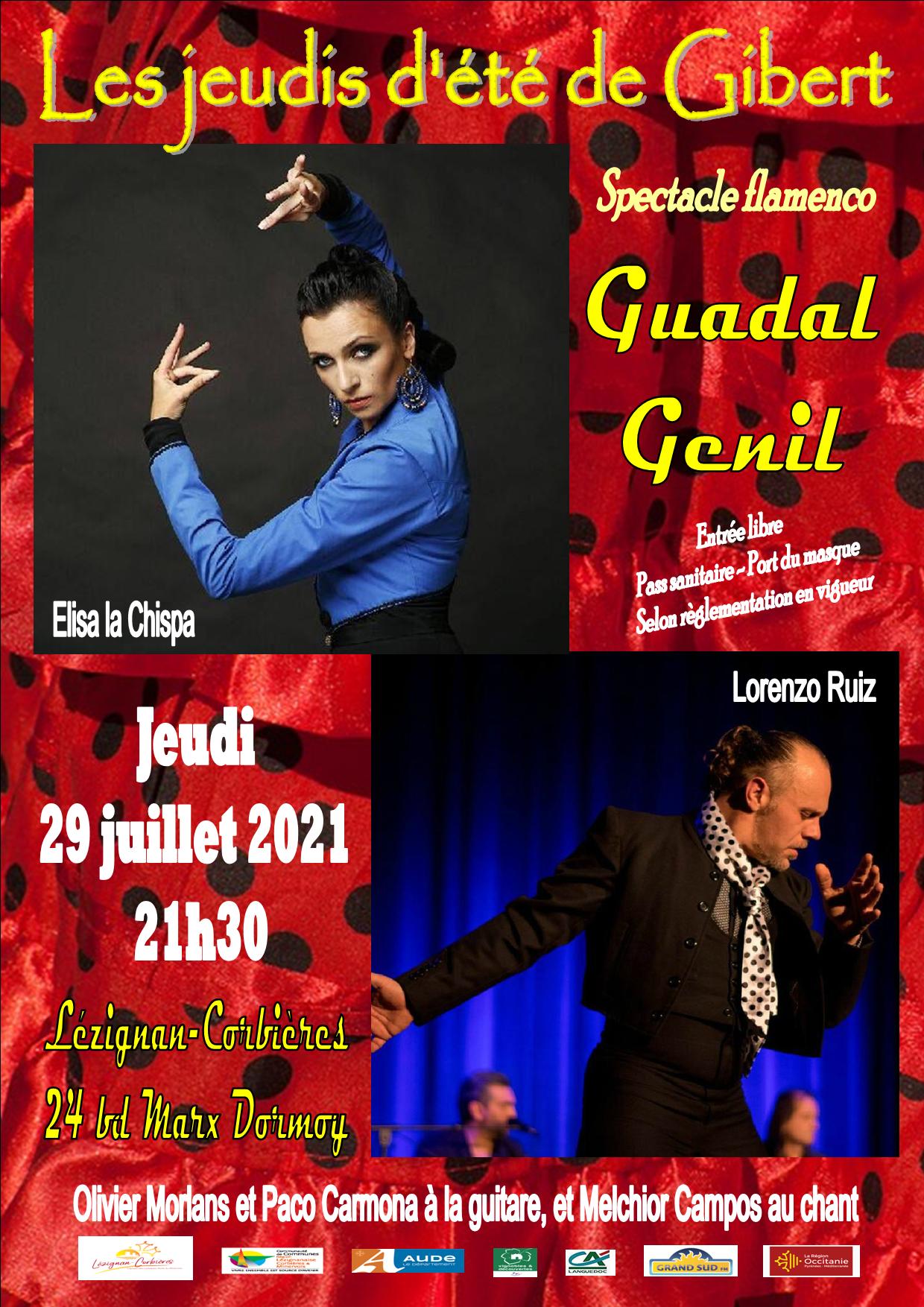Guadal Genil jeudi 29 juillet 2021 21H30