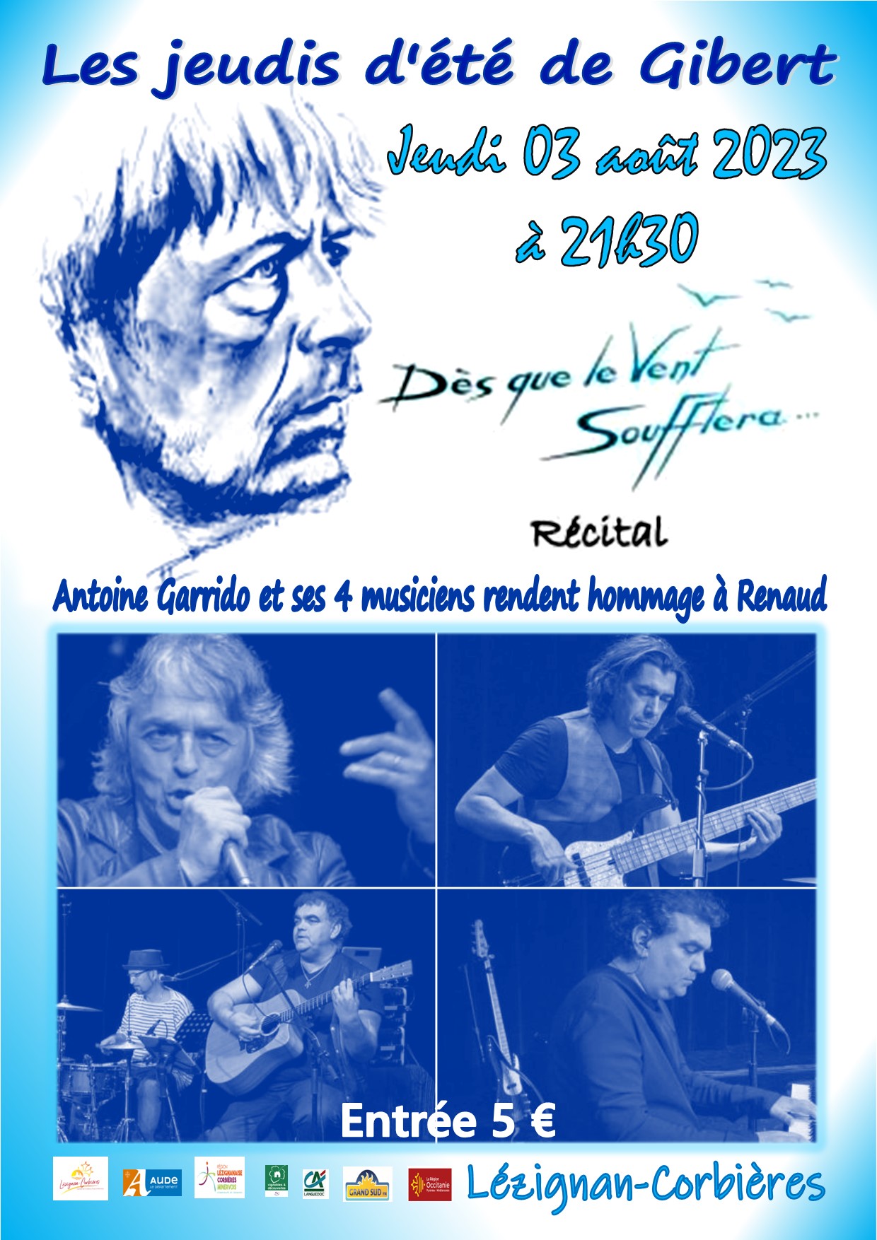 "Dès que le vent soufflera" jeudi 03 août 2023 21h30