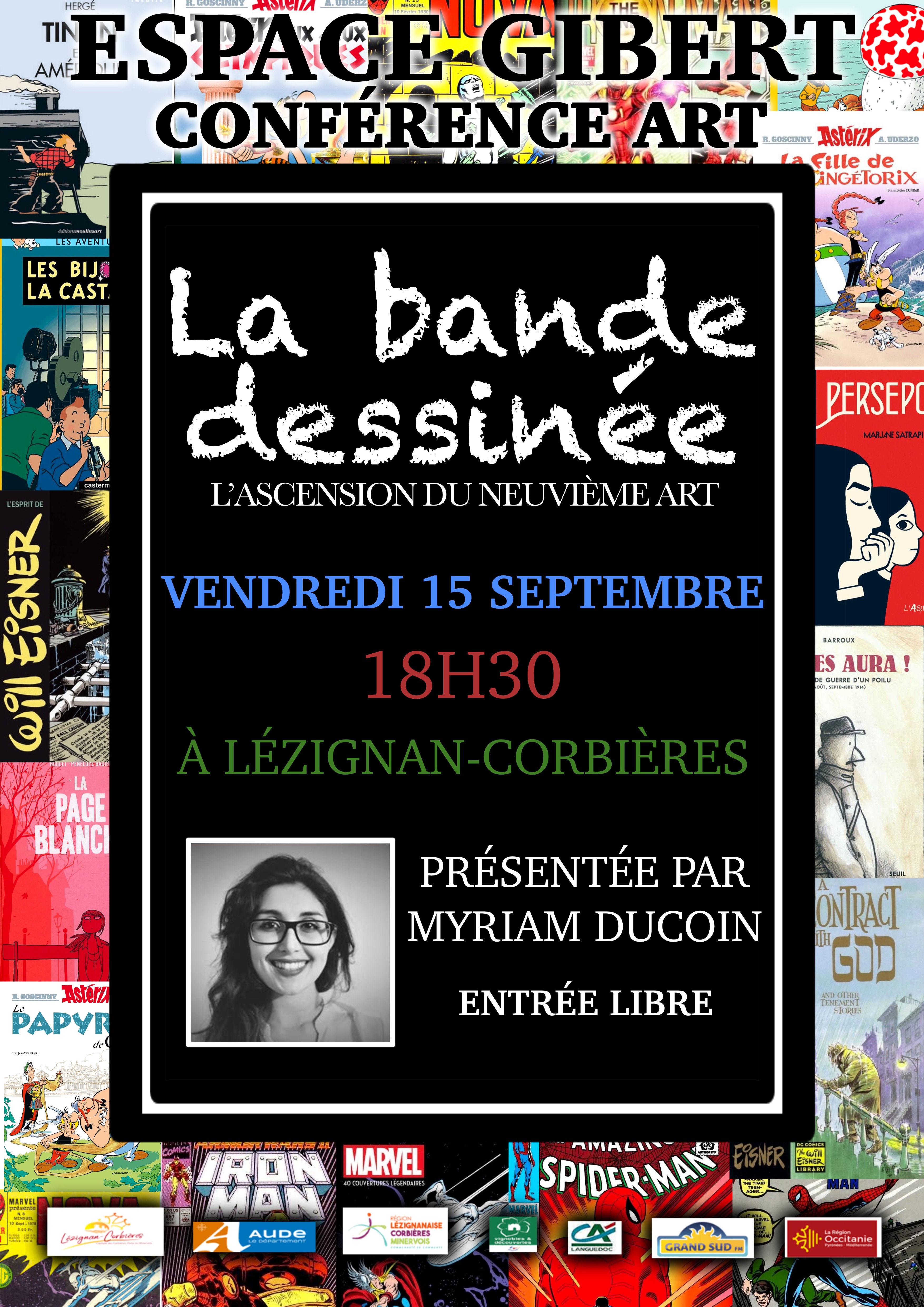 Conférence art vendredi 15 septembre 2023 à 18h30