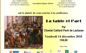 Conférence art vendredi 14 décembre 