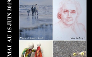Exposition de peintures, sculptures et photographies du 17 mai au 15 juin 2019