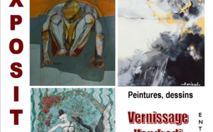 Exposition de peintures et dessins du 21 juin au 20 juillet 2019