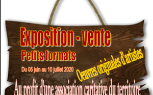 EXPOSITION ANNULEE ! Exposition vente de petits formats du 05 juin au 10 juillet 2020