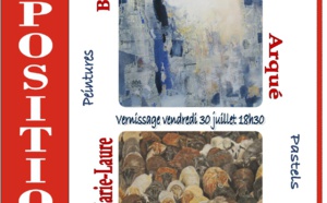  Exposition de peintures et pastels du 30 juillet au 03 septembre 2021