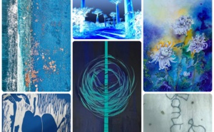 Exposition collective "bleu" du 27 mai au 1er juillet 2022