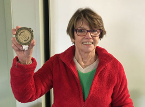 ANNICK MOINET MÉDAILLÉE