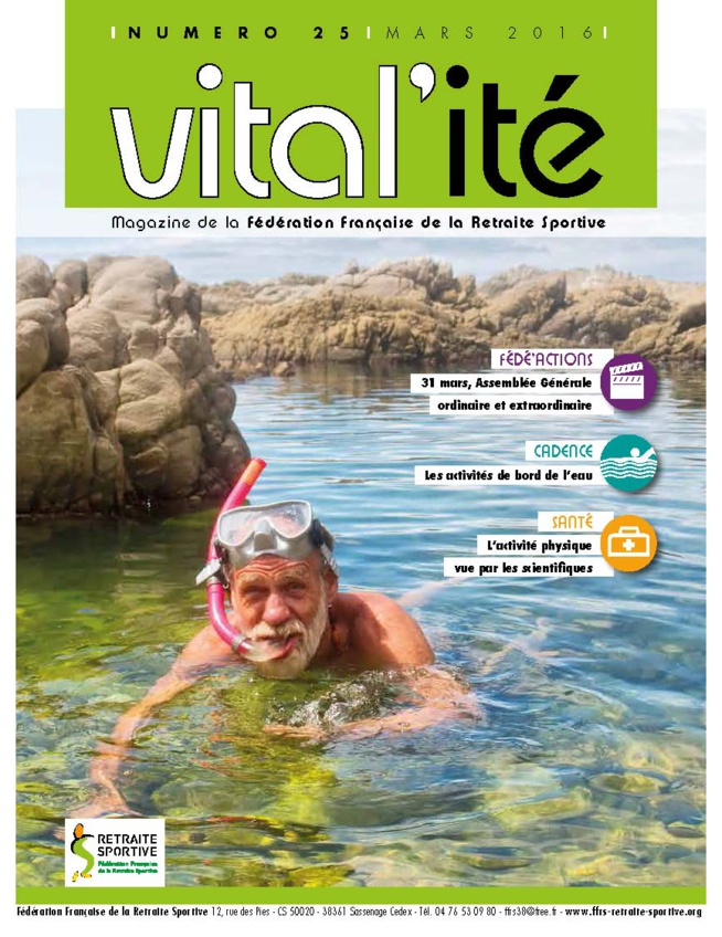 Vitalité n°25 - MARS 2016