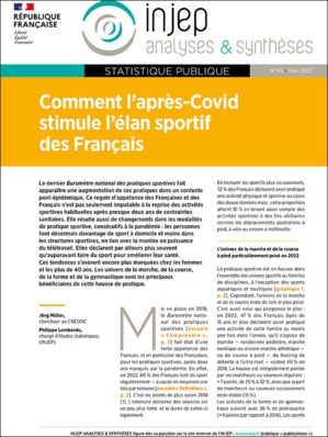 BAROMÈTRE NATIONAL DES PRATIQUES SPORTIVES