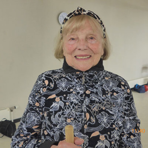 MADELEINE BOUILLANNE, DOYENNE DE LA RS GRAND DOLE