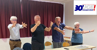 Claude Paumard, Philippe Fenot, Jean Bultel, Claude Hohn : mise en pratique !