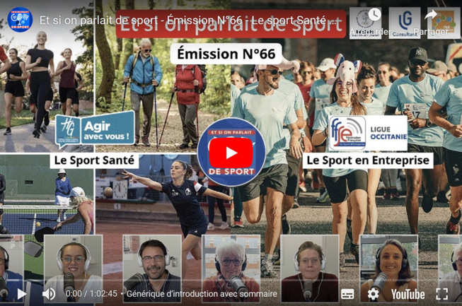 LE SPORT SANTÉ À L’ANTENNE