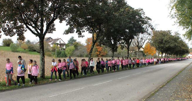 LE CASR DE BELLEY MOBILISÉ POUR « OCTOBRE ROSE »