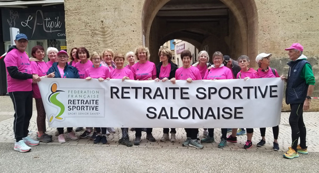 LA RS SALONAISE AUX COULEURS D’OCTOBRE ROSE