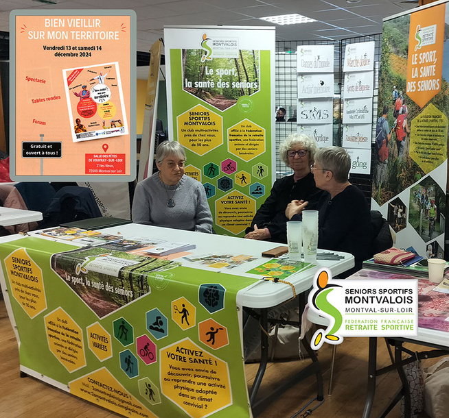 FORUM « BIEN VIEILLIR » À MONTVAL-SUR-LOIR FORUM « BIEN VIEILLIR » À MONTVAL-SUR-LOIR