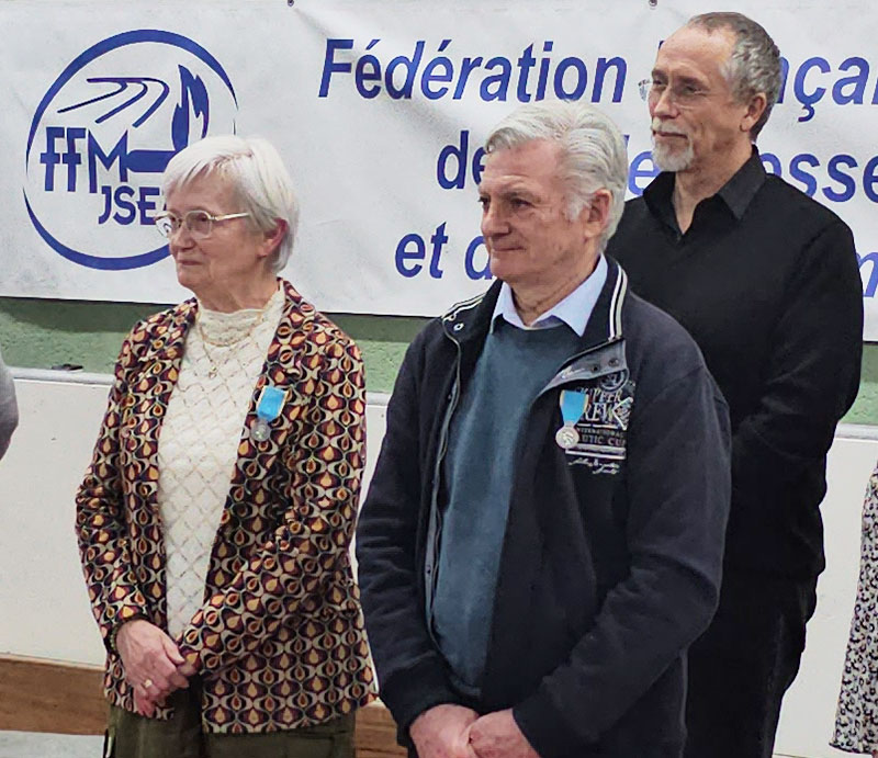 REMISE DE MÉDAILLES EN GIRONDE