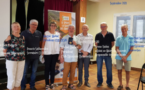 UNE MÉDAILLE FFRS DANS LE VAR
