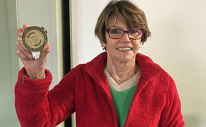ANNICK MOINET MÉDAILLÉE