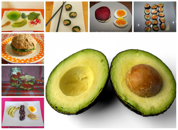 Mes recettes à l'avocat