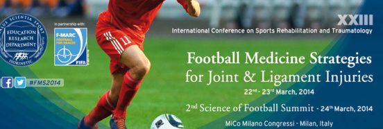 Congrès sur les stratégies en médecine du football : Articulations et ligaments.