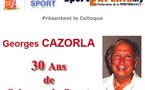 Colloque Georges Cazorla