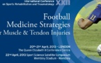 Conférence sur les stratégies médicales en football pour les muscles et tendon