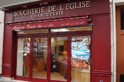Boucherie de l'église - G. Yvon père et fils