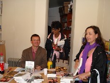 Images de la séance de dédicaces avec Marc Tardieu à la Librairie Dampierre