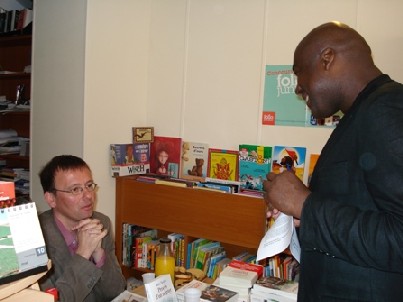 Images de la séance de dédicaces avec Marc Tardieu à la Librairie Dampierre