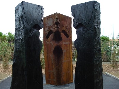 Inauguration du monument en l'honneur de la mulâtresse Solitude, 10 mai 2007