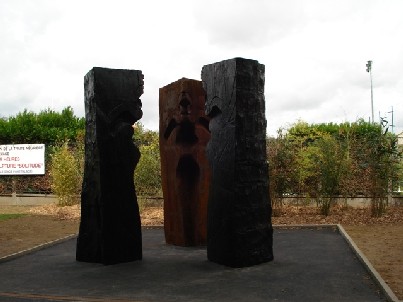 Inauguration du monument en l'honneur de la mulâtresse Solitude, 10 mai 2007