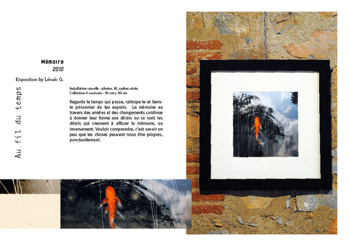 Exposition : Au fil du temps.