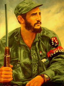 Sur Fidel CASTRO de José FORT.