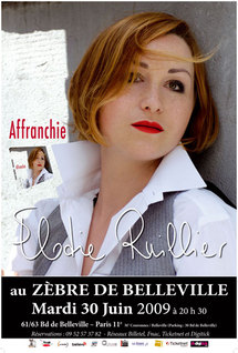 Elodie Ruillier en concert au Zèbre de Belleville