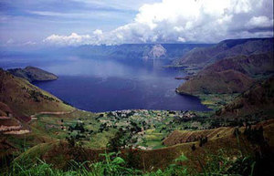Volcan lac Toba