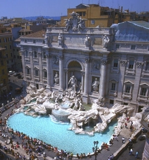 Rome, fontaine de Trevi