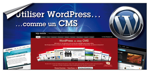 Wordpress gestionnaire de contenu pour site internet