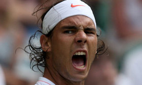 Rafael Nadal, vainqueur du tournoi de Wimbledon 2010