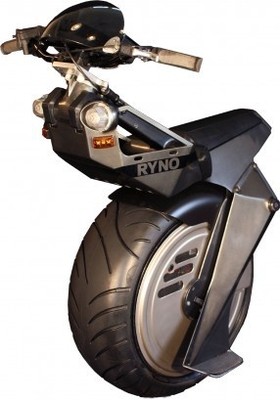 Ryno, une moto electrique à une seule roue