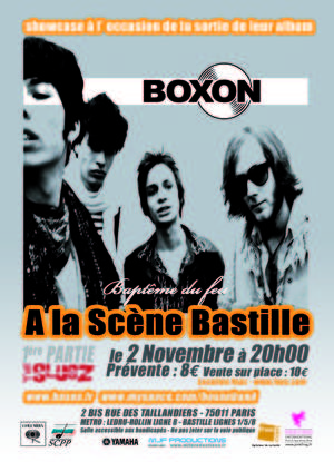 The Slugz et Boxon en concert exceptionnel à la Scene Bastille