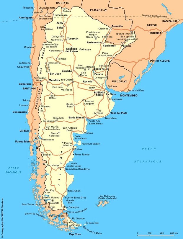 Argentine, Amérique du Sud