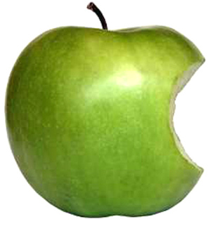 Les applications iPhone croquent la pomme verte