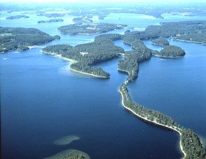 Finlande, le lac Saimaa