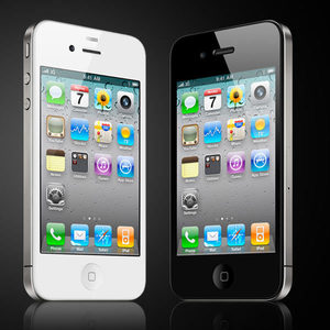 Téléphone portable, l'Apple iPhone 4