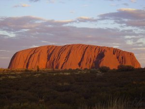 Australie le rocher d'Uluru
