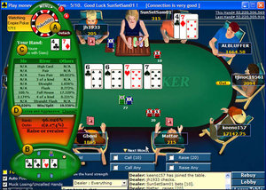 Le poker en ligne