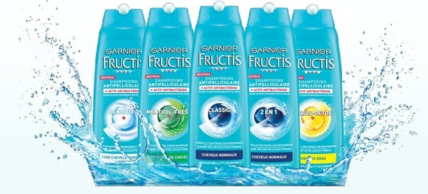 shampoings antipelliculaires de garnier fructis