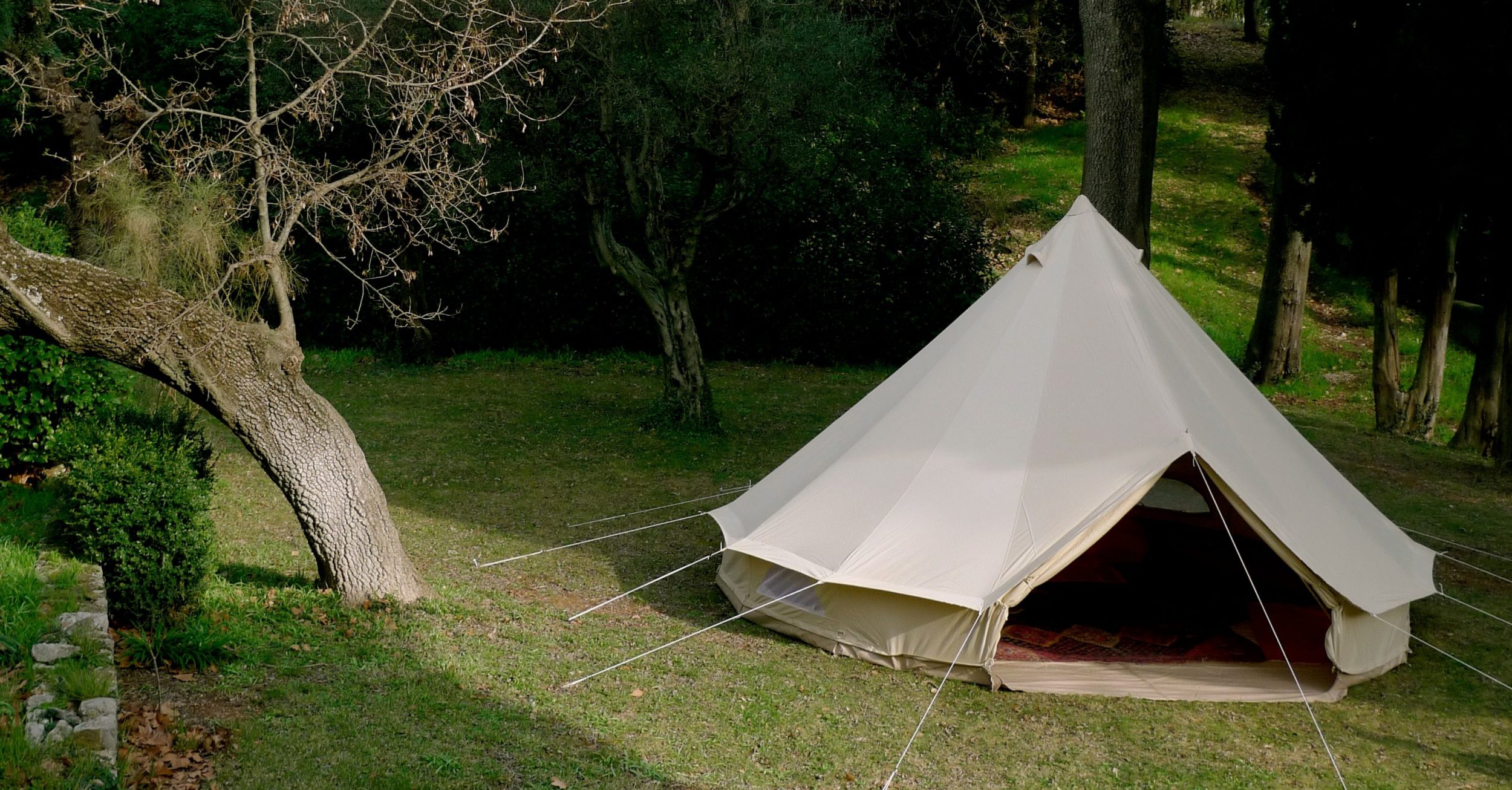 vacances au camping en tente